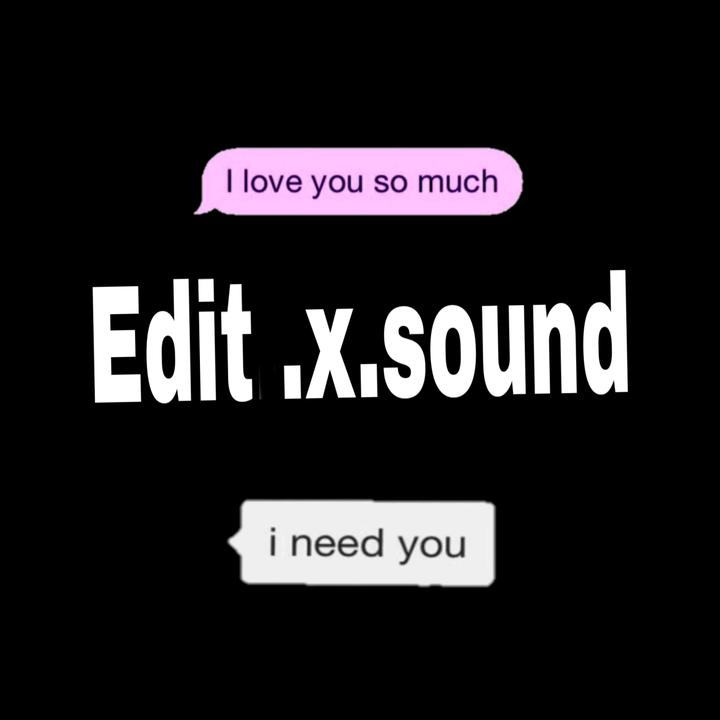 Звуки edits