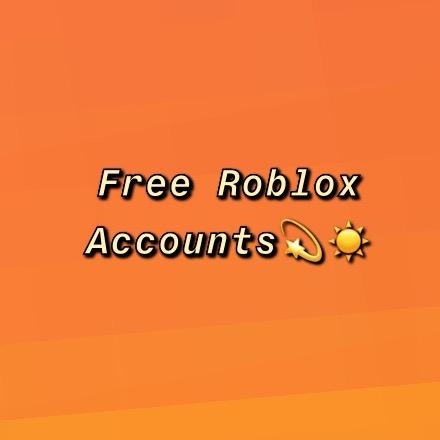 Free Rblx Accounts Free Roblox Accounts Tiktok Profile - buy roblox accounts for free