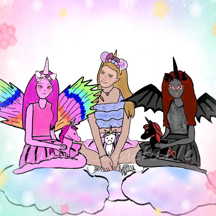 Sanna Sunny Moody Leah Unicorntwins40 Tiktok Watch - moody and sanna roblox character