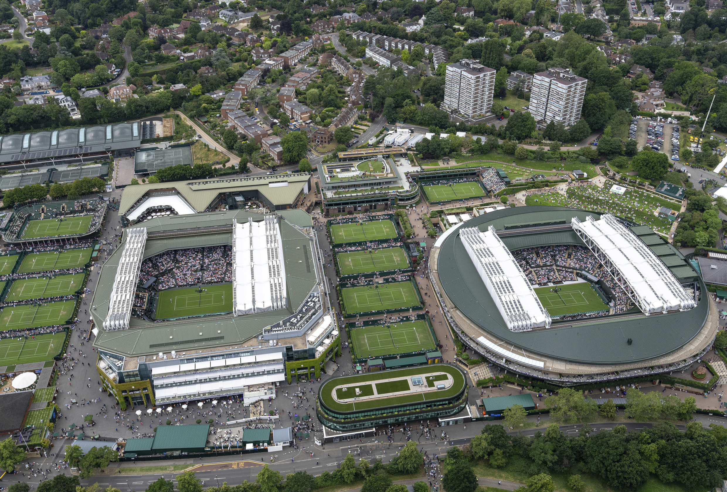 Scenes From On and Off the Court at Wimbledon 2022