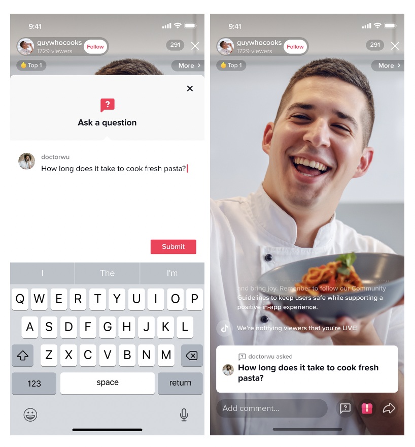 TikTok Adding New Live Video Feature For Both Creators And Viewers