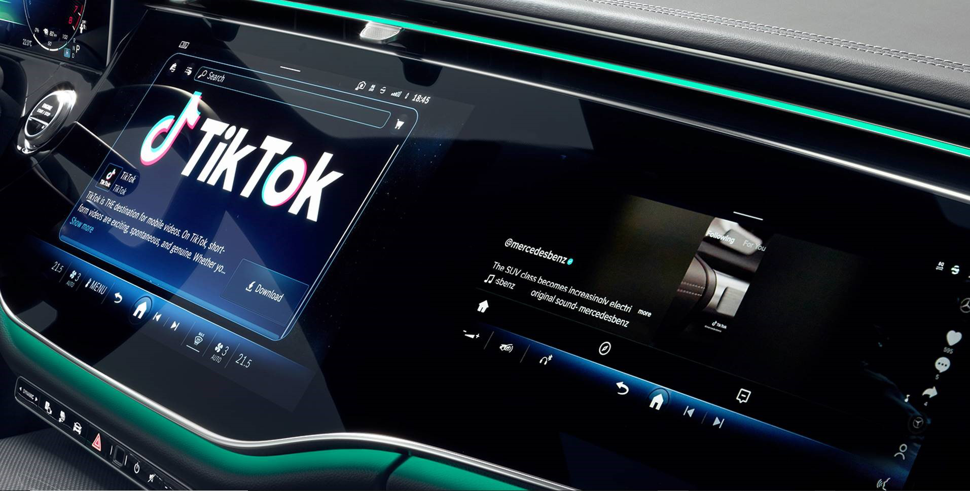 TikTok Trifft Auf Mercedes Benz Unterhaltung Auf Neuer Ebene TikTok