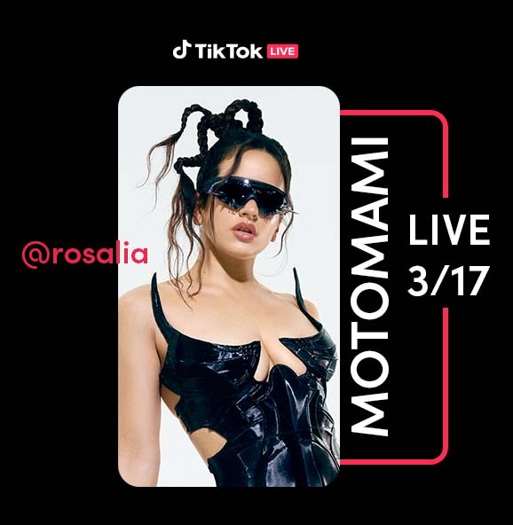 ROSALÍA announces one-of-a-kind TikTok LIVE performance