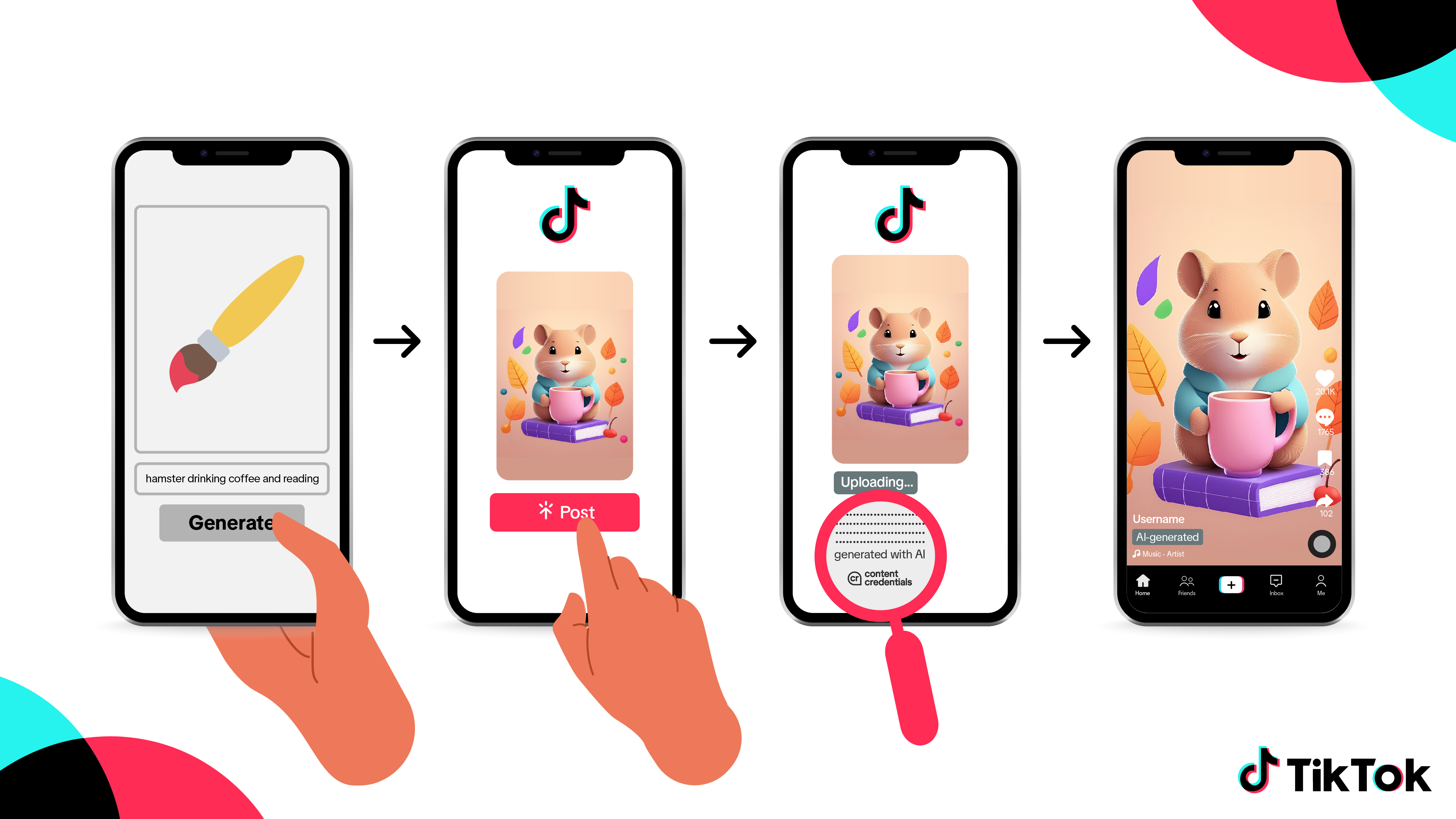 Wie TikTok KI-Inhalte noch transparenter fr die Community macht - Newsroom  | TikTok