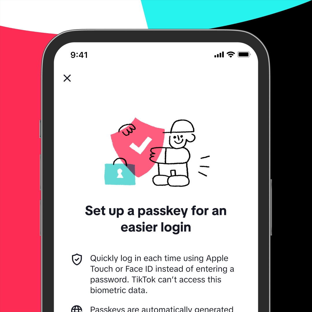 TikTok is introducing iPhone passkey support - The Verge