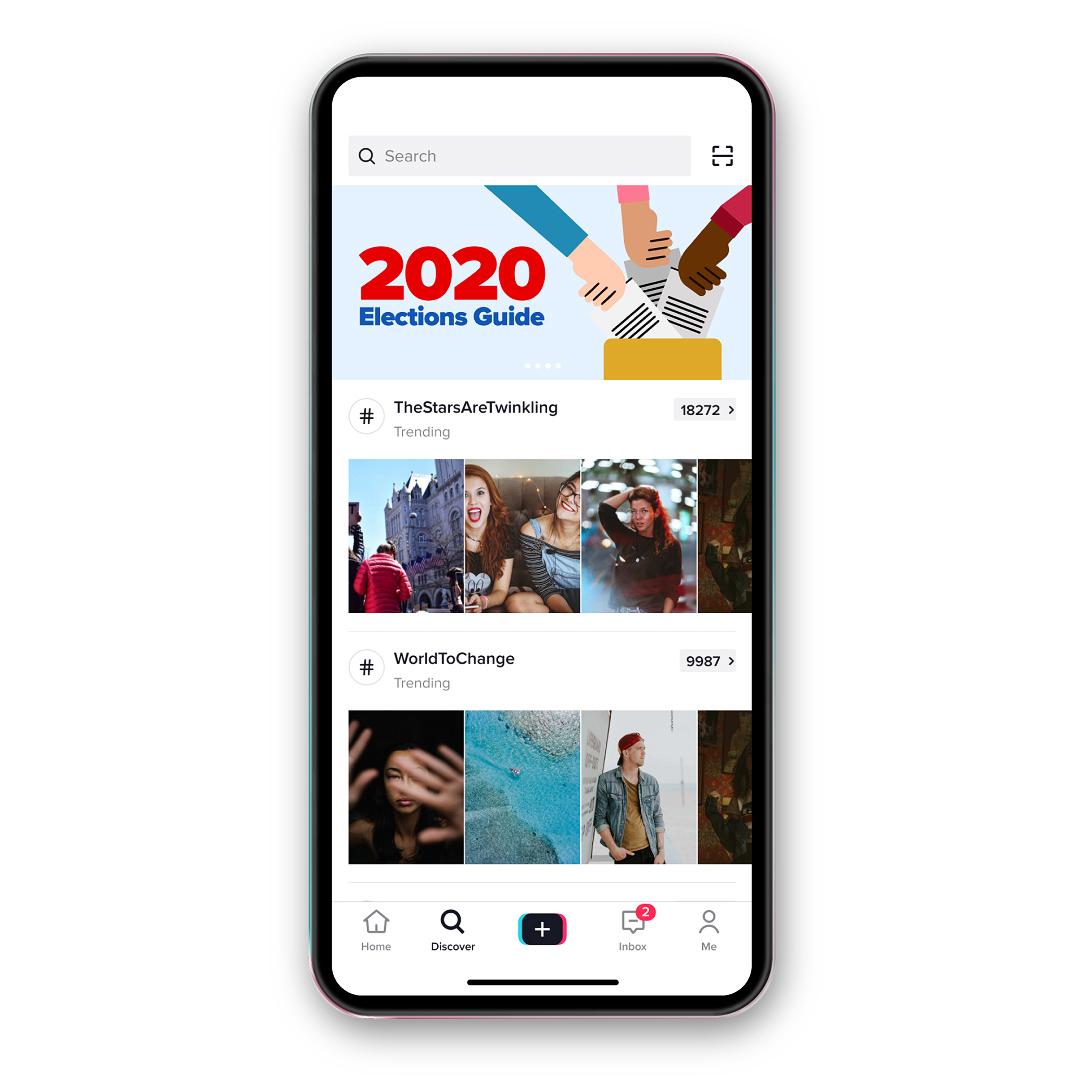 Tiktok Launches In App Guide To The 2020 Us Elections Tiktok Newsroom