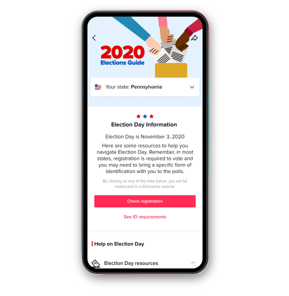 Supporting Our Community On Election Day And Beyond Tiktok Newsroom