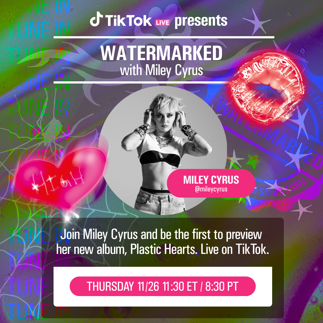 TikTok Live Event is on