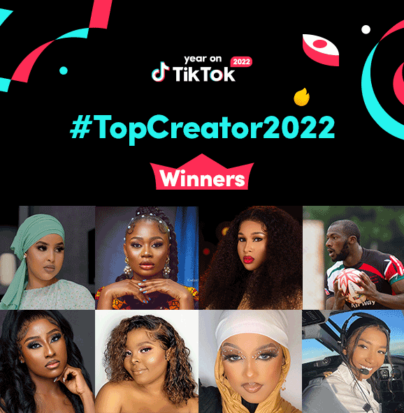 Meet the first eight TikTok creators to win TopCreator2022 Awards