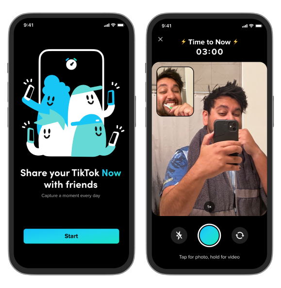 Introducing more ways to create and connect with TikTok Now