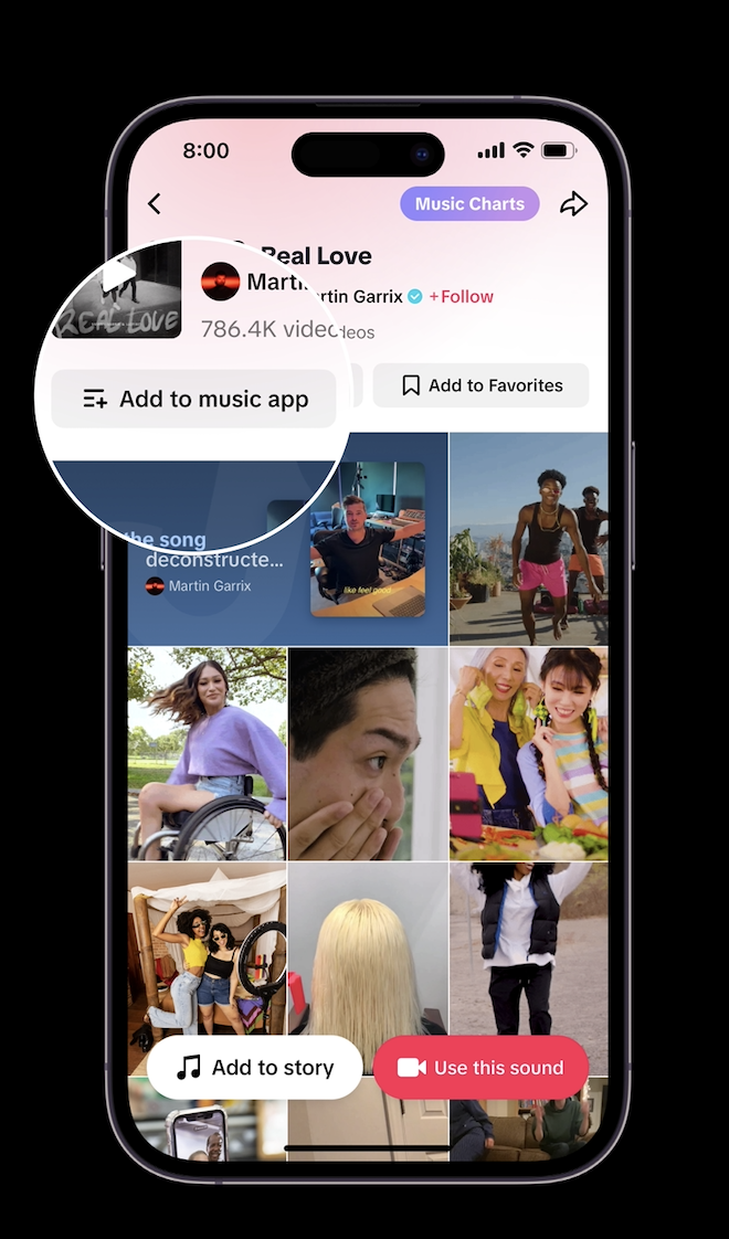 Add to Music App launches in partnership with Major Music Streaming  Services