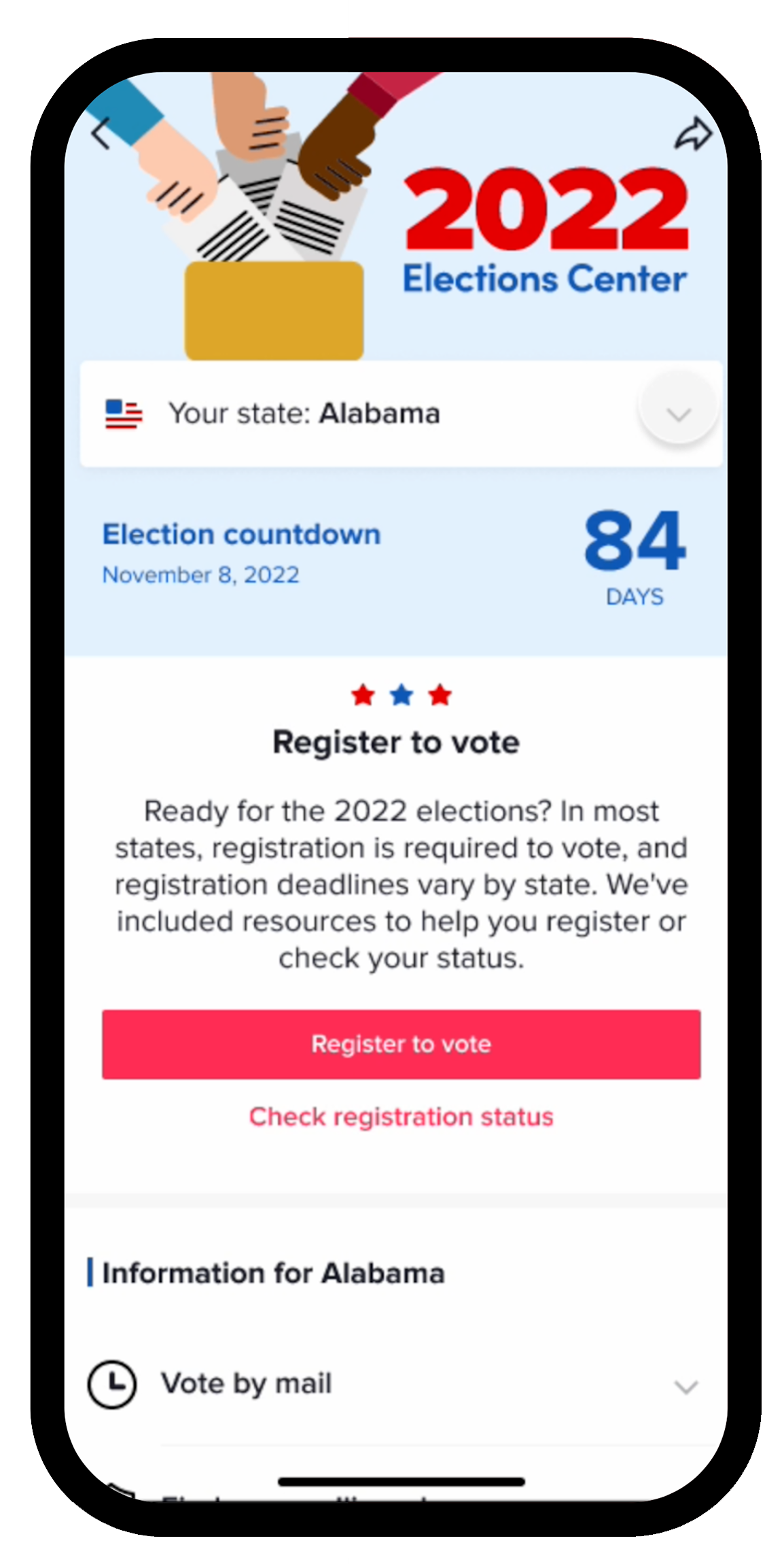 Elections to Be Easier for Voters With an App - The New York Times