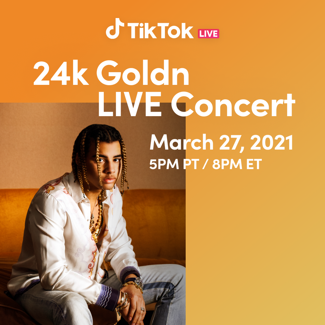 24kGoldn performs songs from new album El Dorado exclusively LIVE on  TikTok