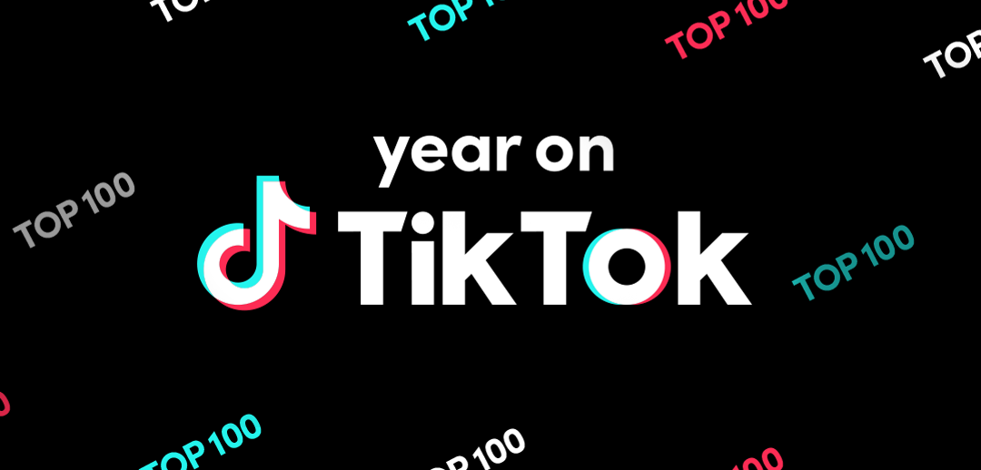 TikTok Jahresrückblick auf die beliebtesten Funktionen und Effekte der App.