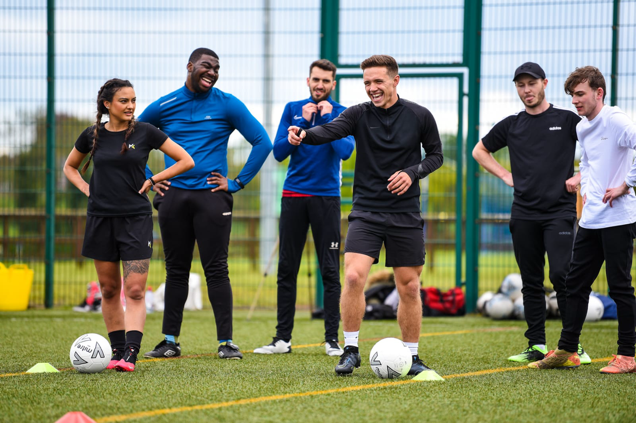 TikTok creators go head to head in the first ever community football