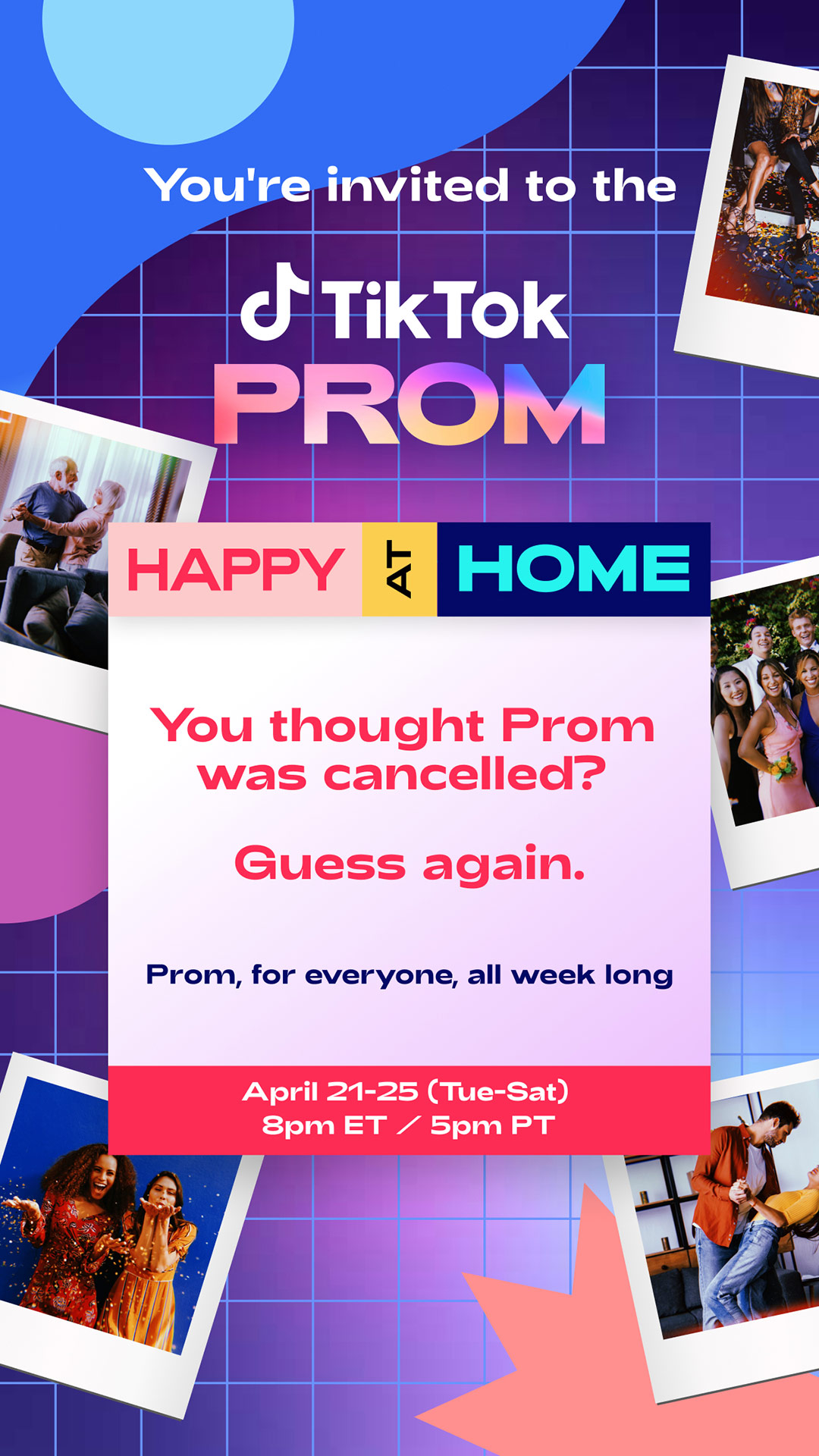 Our promposal for you; dress up and get down with TikTok Prom TikTok