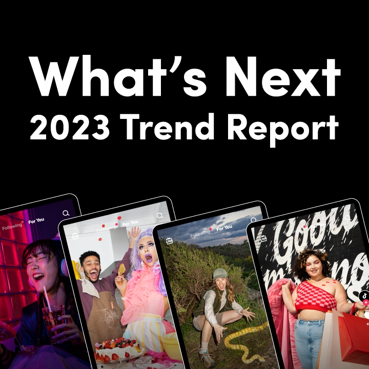 TikTok What's Next Report 2023 Pegs Next Year's Trends
