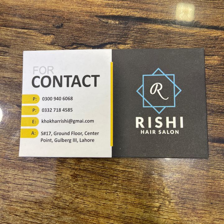 Rishi Hair salon @rishikhokhar1