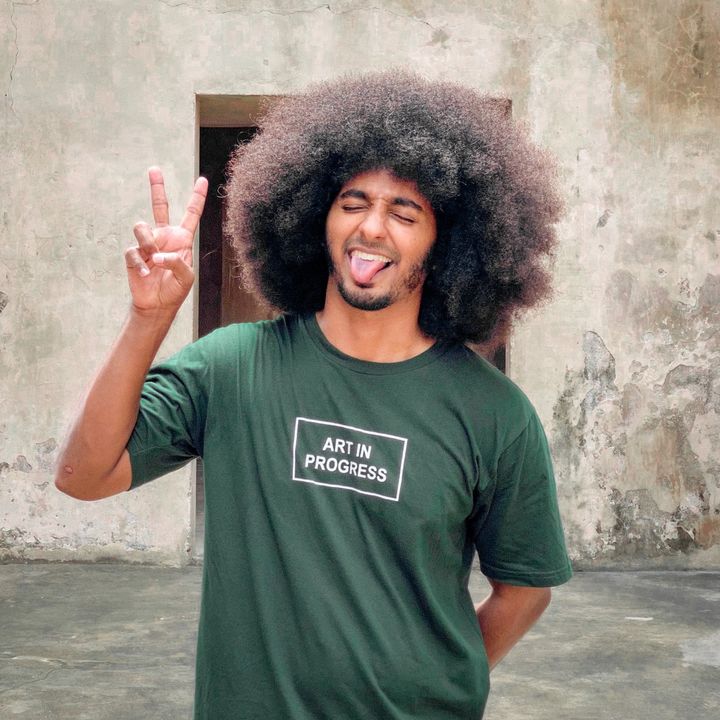 Ikram Afro Attamimi @kribo_tiktokk